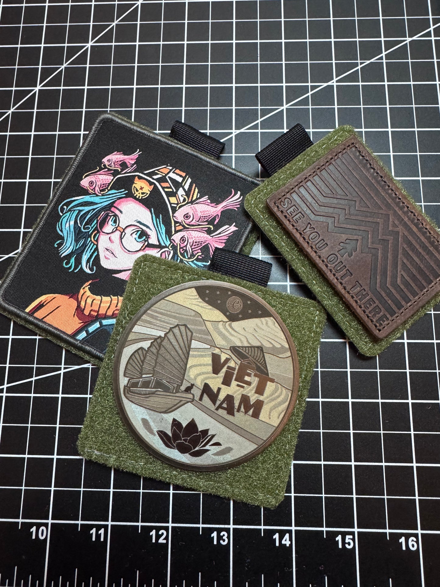 *Special Run* OD GREEN Patch Tags