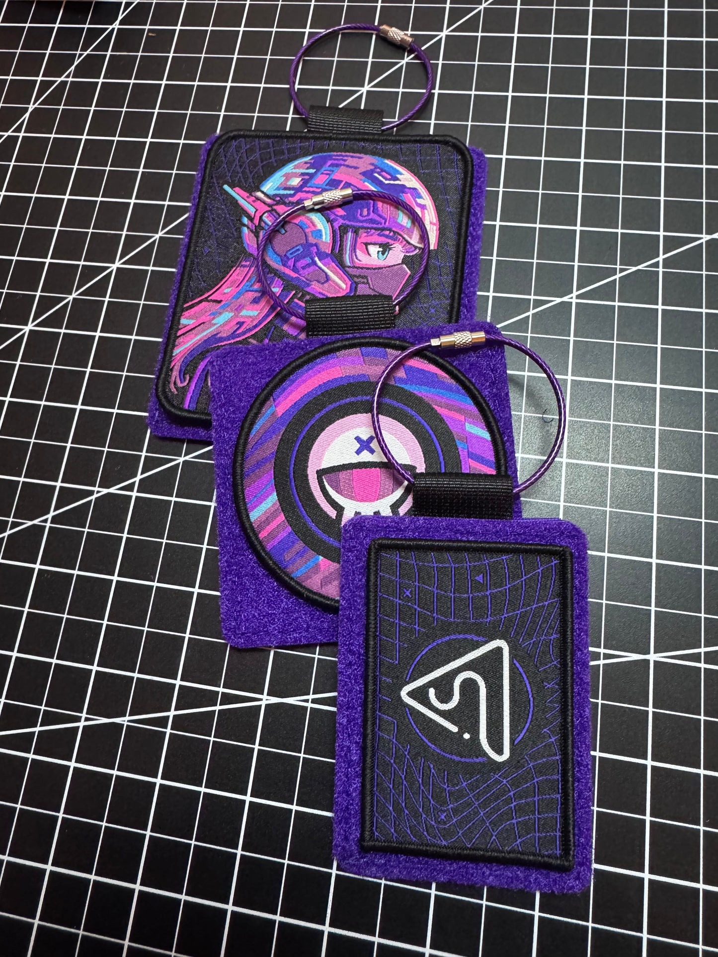 *Special Run* PSI PURPLE Patch Tags
