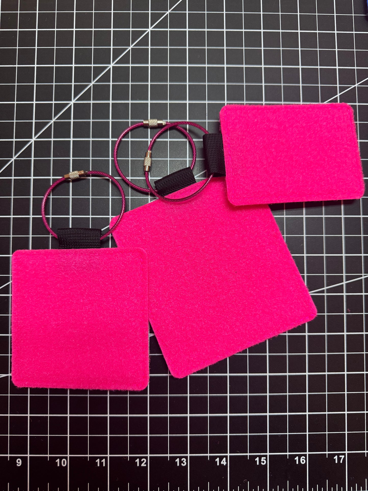 *Special Run* HOT PINK Patch tags